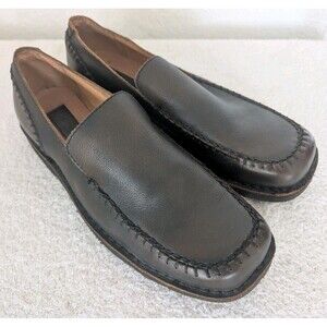 Bed Stu Brown Leather Loafer Shoes Men's Size 9 Classic Designer